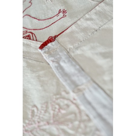 ANTICO  RICAMO / TENDINA  PRIMI '900