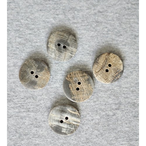 SET 5 BOTTONI STILE TIROLESE 2,5cm