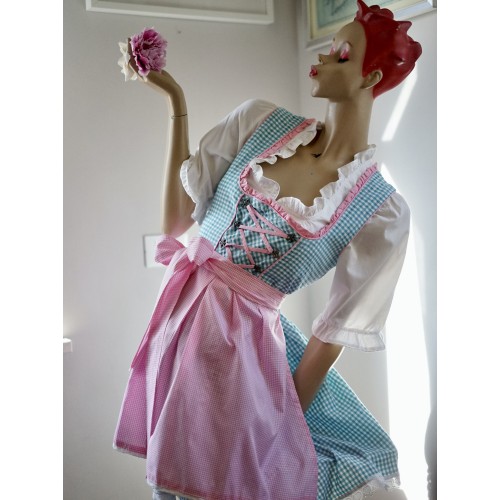 ABITO TIROLESE tg. 46 Alpenmarchen Dirndl
