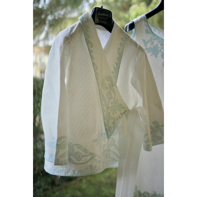 ANTICO COMPLETO  SOTTOVESTE /CAMICIA DA NOTTE...