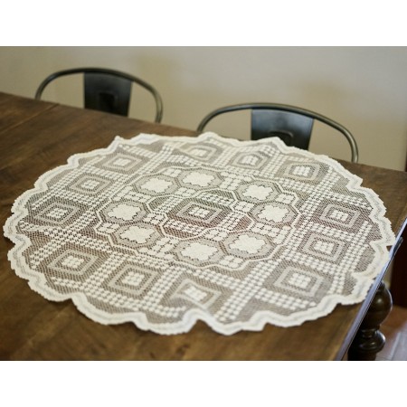 TOVAGLIETTA  FILET A RETE diam. 74cm