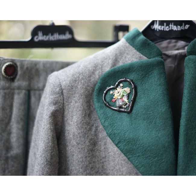 GIACCA + PANTALONCINI anni '40/50 LANA VINTAGE...
