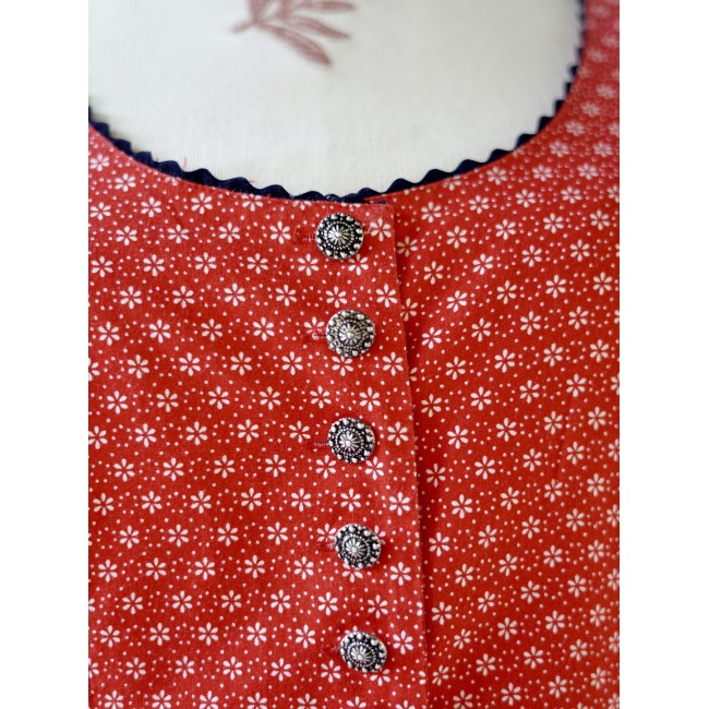 ABITO STILE TIROLESE DIRNDL  tg.44 it. Vintage