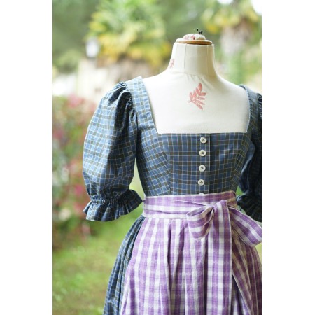 ABITO STILE TIROLESE DIRNDL  tg.36 it.