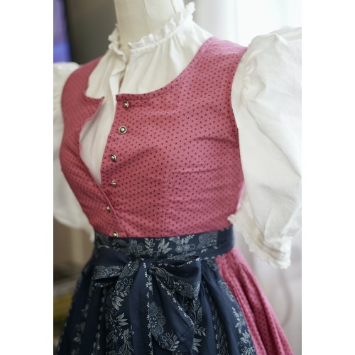 ABITO VINTAGE TIROLESE tg 38 it.   CAMICIA GREMBIULE 2