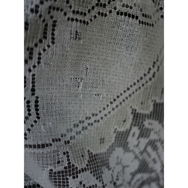 ANTICA TOVAGLIA  IN FILET A RETE 150x150 cm ca.