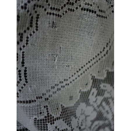 ANTICA TOVAGLIA  IN FILET A RETE 150x150 cm ca.