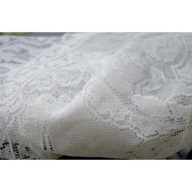 ANTICA TOVAGLIA  IN FILET A RETE 150x150 cm ca.