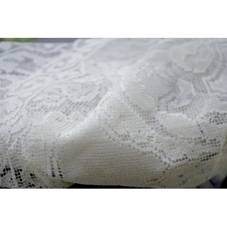 ANTICA TOVAGLIA  IN FILET A RETE 150x150 cm ca.