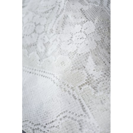 ANTICA TOVAGLIA  IN FILET A RETE 150x150 cm ca.