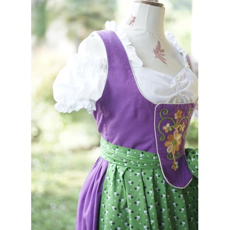 ABITO TIROLESE tg. 44 it. Dirndl  Vintage