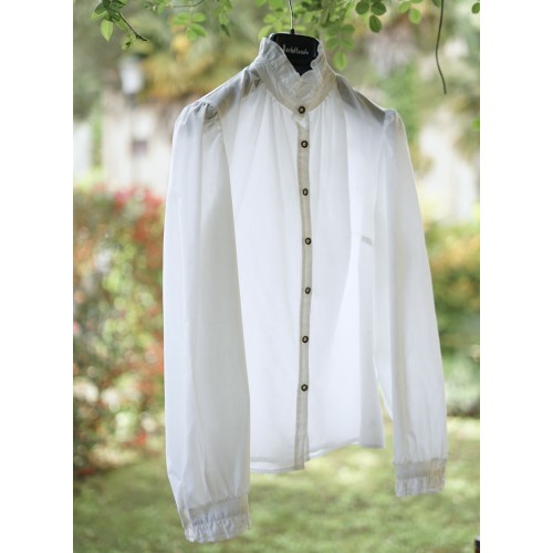 CAMICIA  STILE TIROLESE  TG.46/48 it. Alphen Trachten