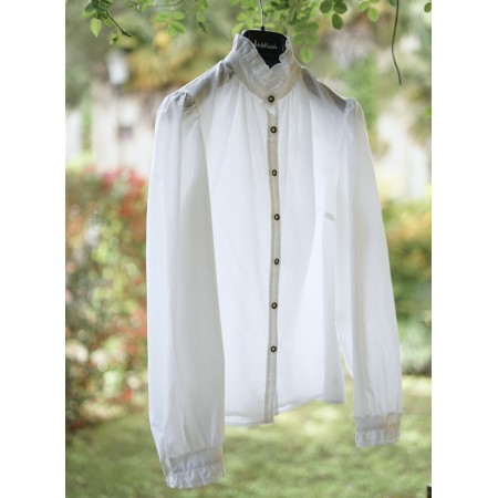 CAMICIA  STILE TIROLESE  TG.46/48 it. Alphen Trachten