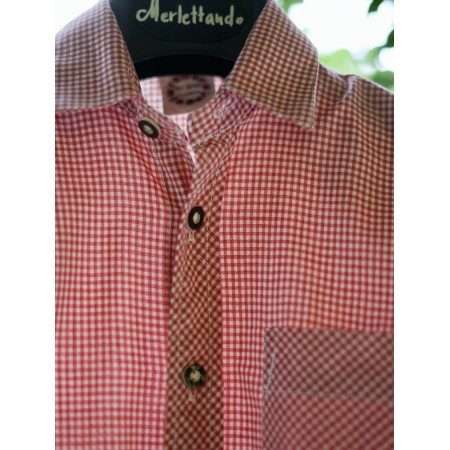 CAMICIA  BAMBINO IN STILE TIROLESE TG 92 circa