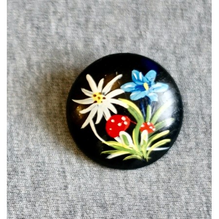 SPILLA  TIROLESE  IN LEGNO diam. 3 cm