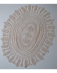 TOVAGLIETTA  REALIZZATA A MANO AD UNCINETTO 70x88