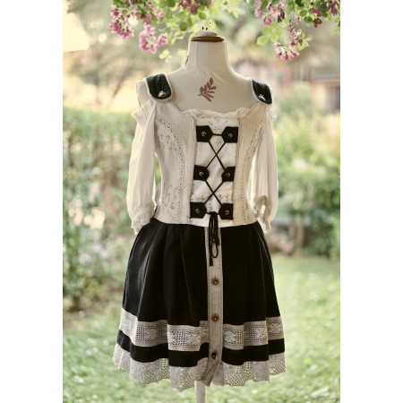 GONNA STILE TIROLESE TG. 34 it. Country Line
