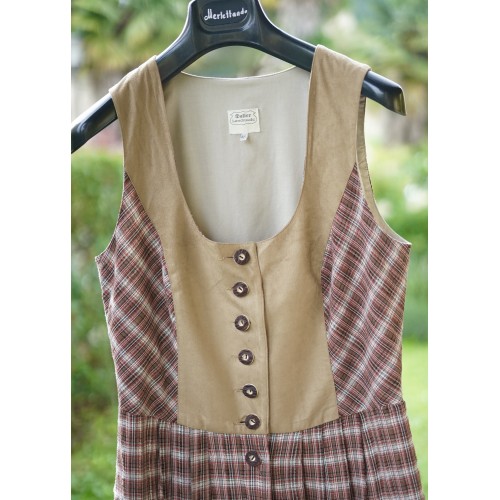 ABITO STILE TIROLESE DIRNDL  tg.46 it.  Daller Landmode 2
