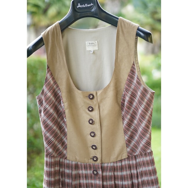 ABITO STILE TIROLESE DIRNDL  tg.46 it.  Daller...