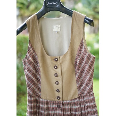 ABITO STILE TIROLESE DIRNDL  tg.46 it.  Daller Landmode