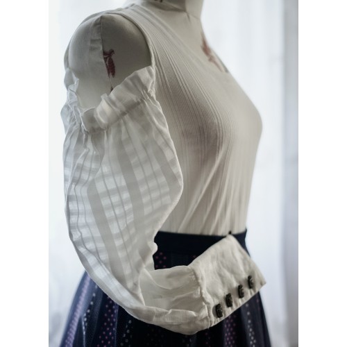 CAMICIA  STILE TIROLESE  TG. 44 it. 2