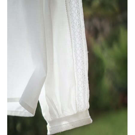 CAMICIA  STILE TIROLESE  TG. 44 it. Wenger