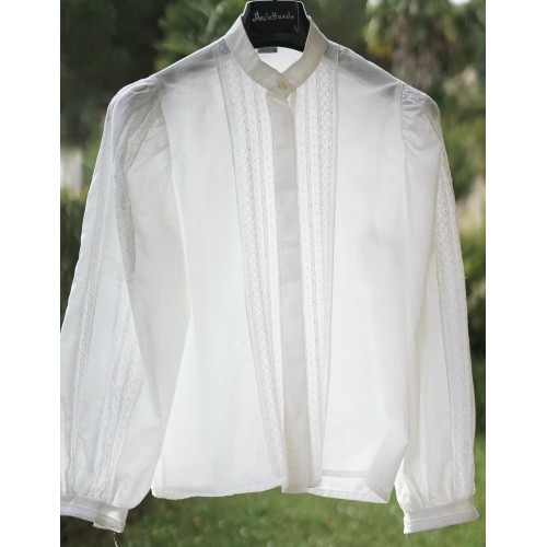 CAMICIA  STILE TIROLESE  TG. 44 it. Wenger