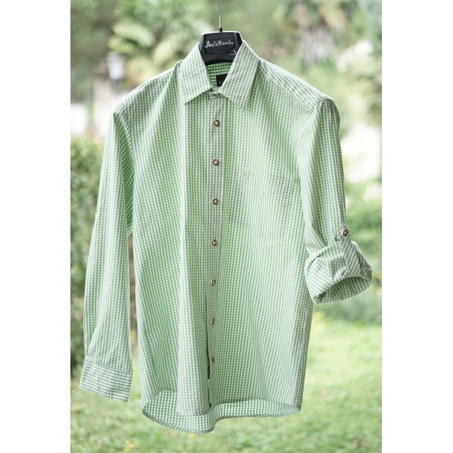 CAMICIA UOMO TIROLESE  TG.S Kruger quadretti