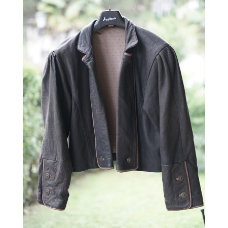 GIACCA PELLE DONNA  tg.48 it.  TIROLESE