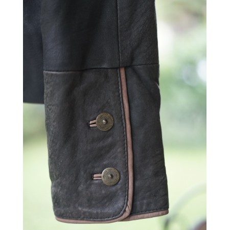 GIACCA PELLE DONNA  tg.48 it.  TIROLESE