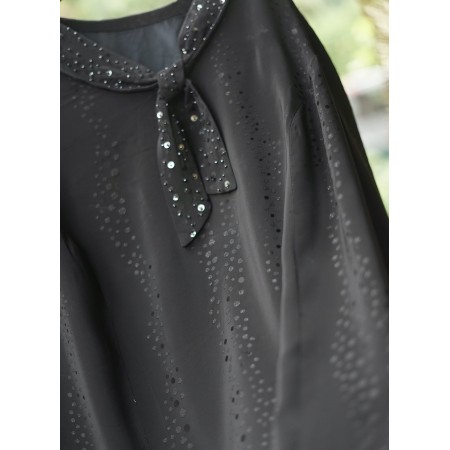 ABITO ELEGANTE NERO   tg. 52 it. circa VINTAGE