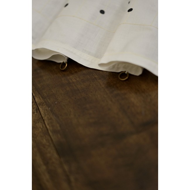 ANTICO RICAMO primi '900 TENDINA 114x60 cm Gute...