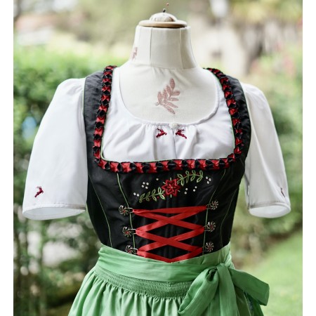 ABITO STILE TIROLESE  tg.42 it. Dirndl Landhaus