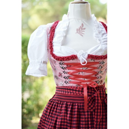 ABITO STILE TIROLESE  tg.36/38 it. Osar Trachten