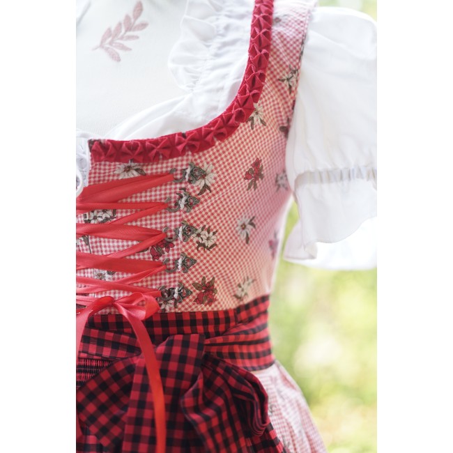 ABITO STILE TIROLESE  tg.36/38 it. Osar Trachten