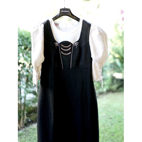 ABITO IN STILE TIROLESE tg. 46 it. Isola + Camicia