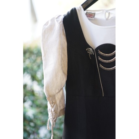 ABITO IN STILE TIROLESE tg. 46 it. Isola + Camicia