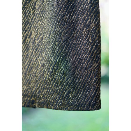 GONNA TUBINO NERO / ORO  tg.L