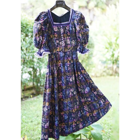 ABITO STILE TIROLESE tg. 36 it.  FLOREALE