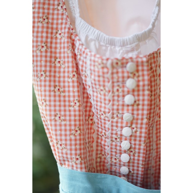 ABITO STILE TIROLESE  tg. 40/42  it. Dirndl...