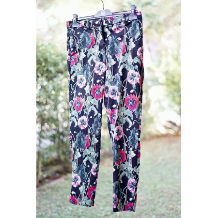 PANTALONI DONNA  tg 38eu/ 44 it. H&M Papaveri