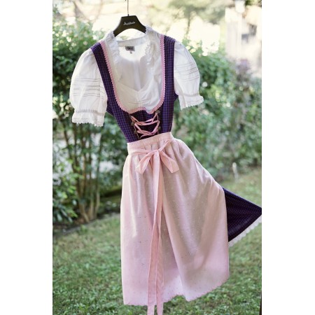 ABITO STILE TIROLESE  tg. 46  it. Dirndl Vintage