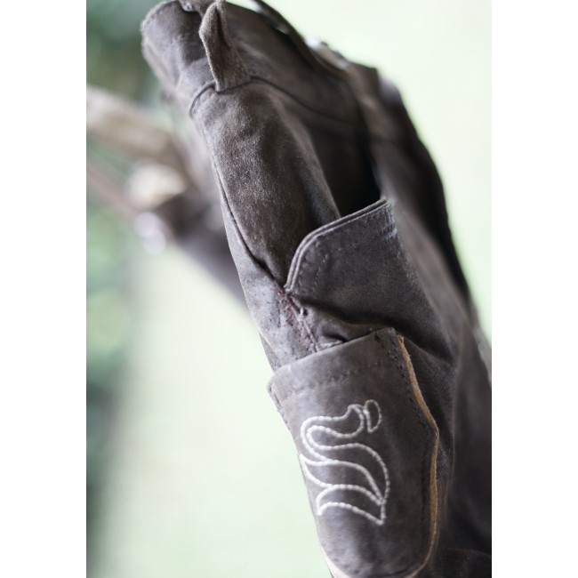 PANTALONI tg. 48 PELLE LEDERHOSEN TIROLESE