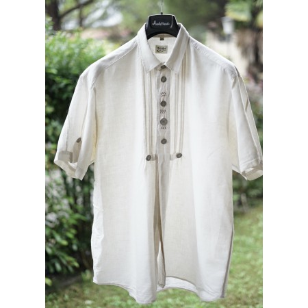 CAMICIA UOMO TIROLESE  TG.XL 43/44  Distler
