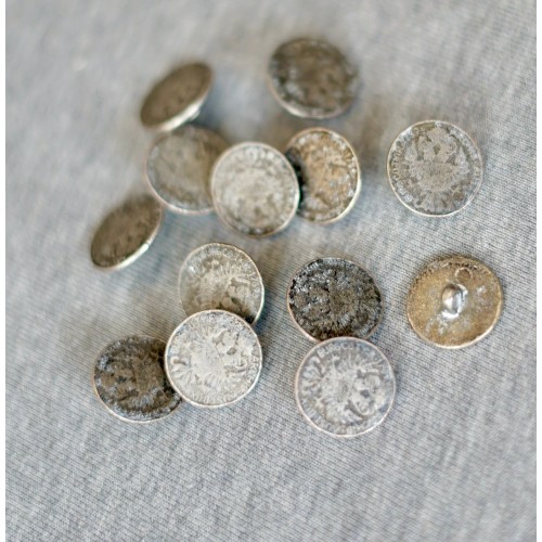 SET 13 BOTTONI STILE TIROLESE diam. 1,8cm