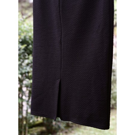 GONNA TUBINO NERO  tg.16 uk/ 44-46it. circa New Look