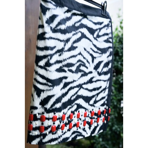 GONNA TUBINO NERO / BIANCO  14 uk/ 46 it. circa NEXT