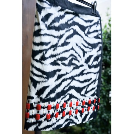 GONNA TUBINO NERO / BIANCO  14 uk/ 46 it. circa NEXT