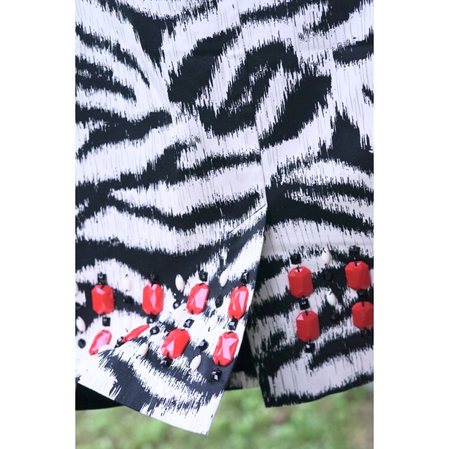 GONNA TUBINO NERO / BIANCO  14 uk/ 46 it. circa...