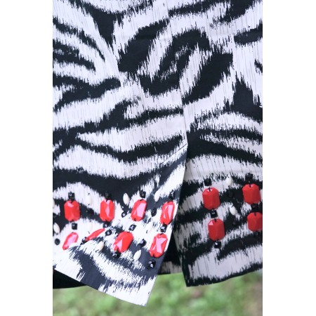 GONNA TUBINO NERO / BIANCO  14 uk/ 46 it. circa NEXT